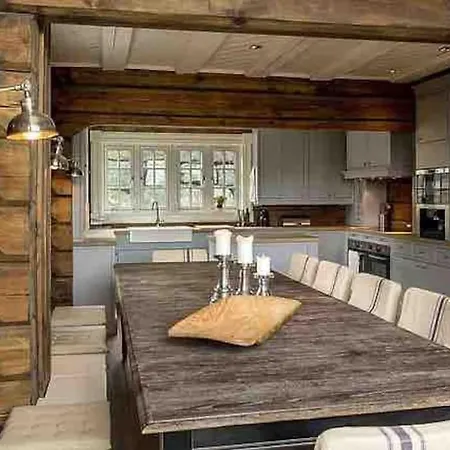 Stor Og Eksklusiv Tommerhytte Hemsedal